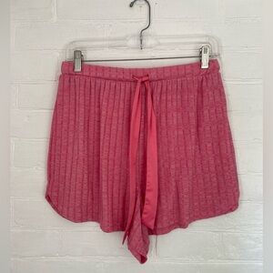 Pink lounge shorts